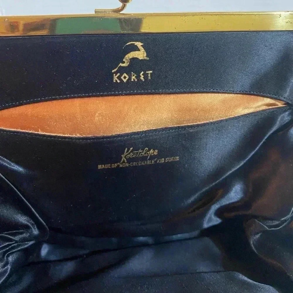 Koret black suede handle bag - Picture 9 of 9